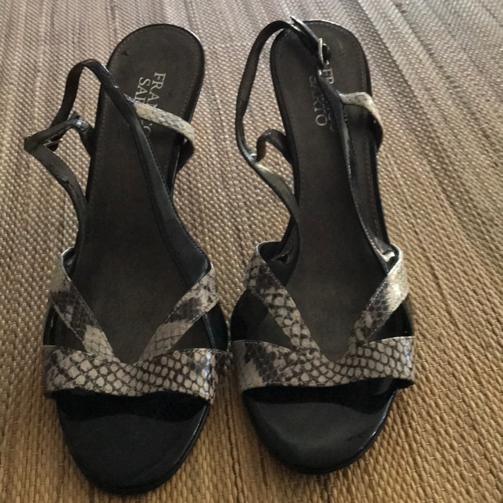 Franco Sarto heels sandals Sz 9M